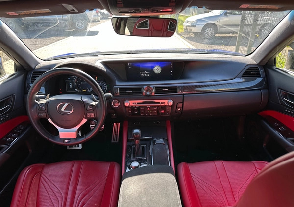 Lexus GS cena 349000 przebieg: 69000, rok produkcji 2016 z Biała małe 106